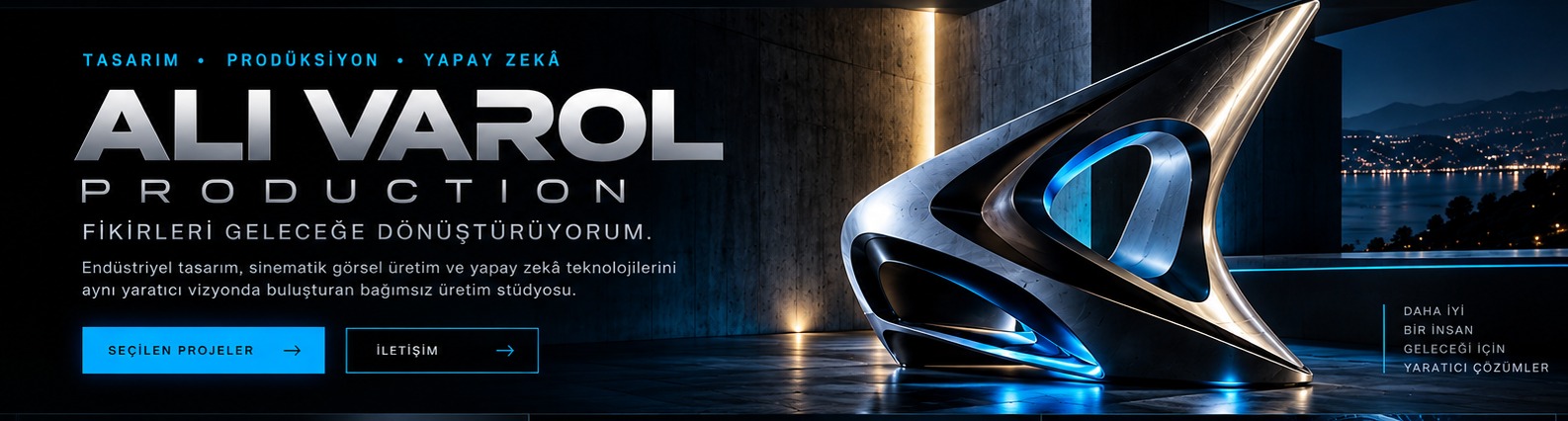 Ali Varol Production futuristik tasarım